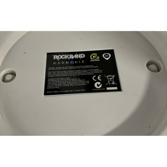 Nintendo Wii Harmonix Wired USB Rockband Drum Set, Stand, w/ Microphone No Pedal - Picture 9 of 11